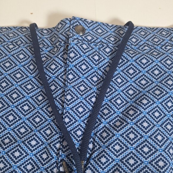 Lands End diamond patter swimming trunks size 3XL - Picture 6 of 7